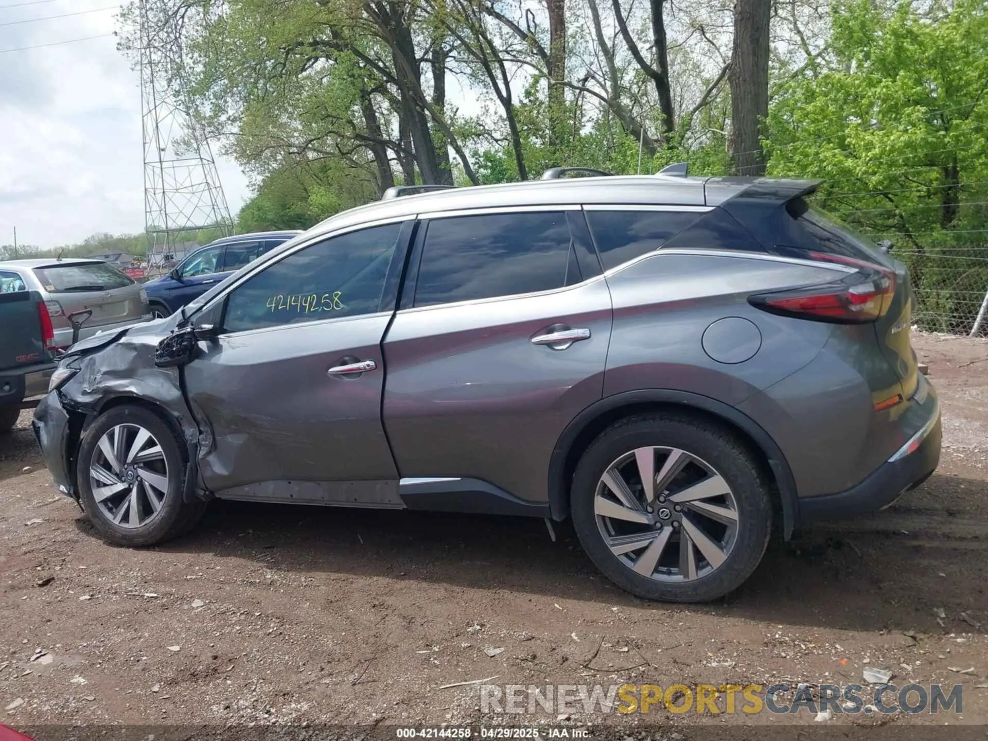 14 Photograph of a damaged car 5N1AZ2CS6MC101806 NISSAN MURANO 2021