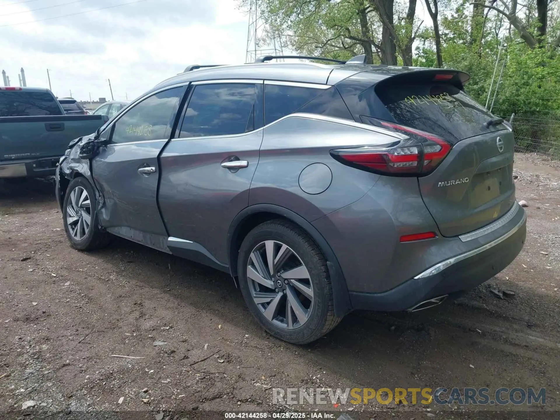 3 Photograph of a damaged car 5N1AZ2CS6MC101806 NISSAN MURANO 2021