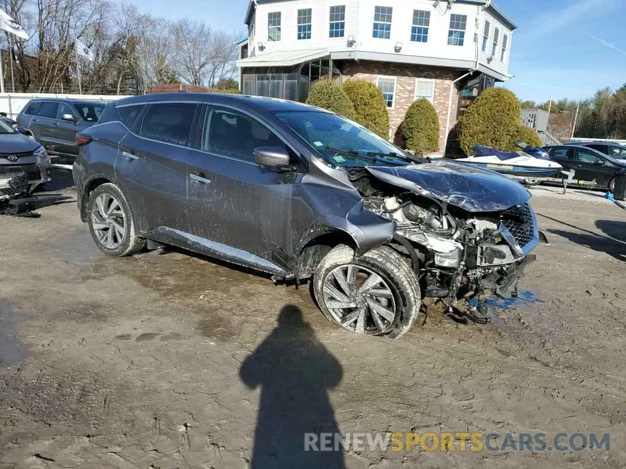 4 Photograph of a damaged car 5N1AZ2CS7MC110157 NISSAN MURANO 2021