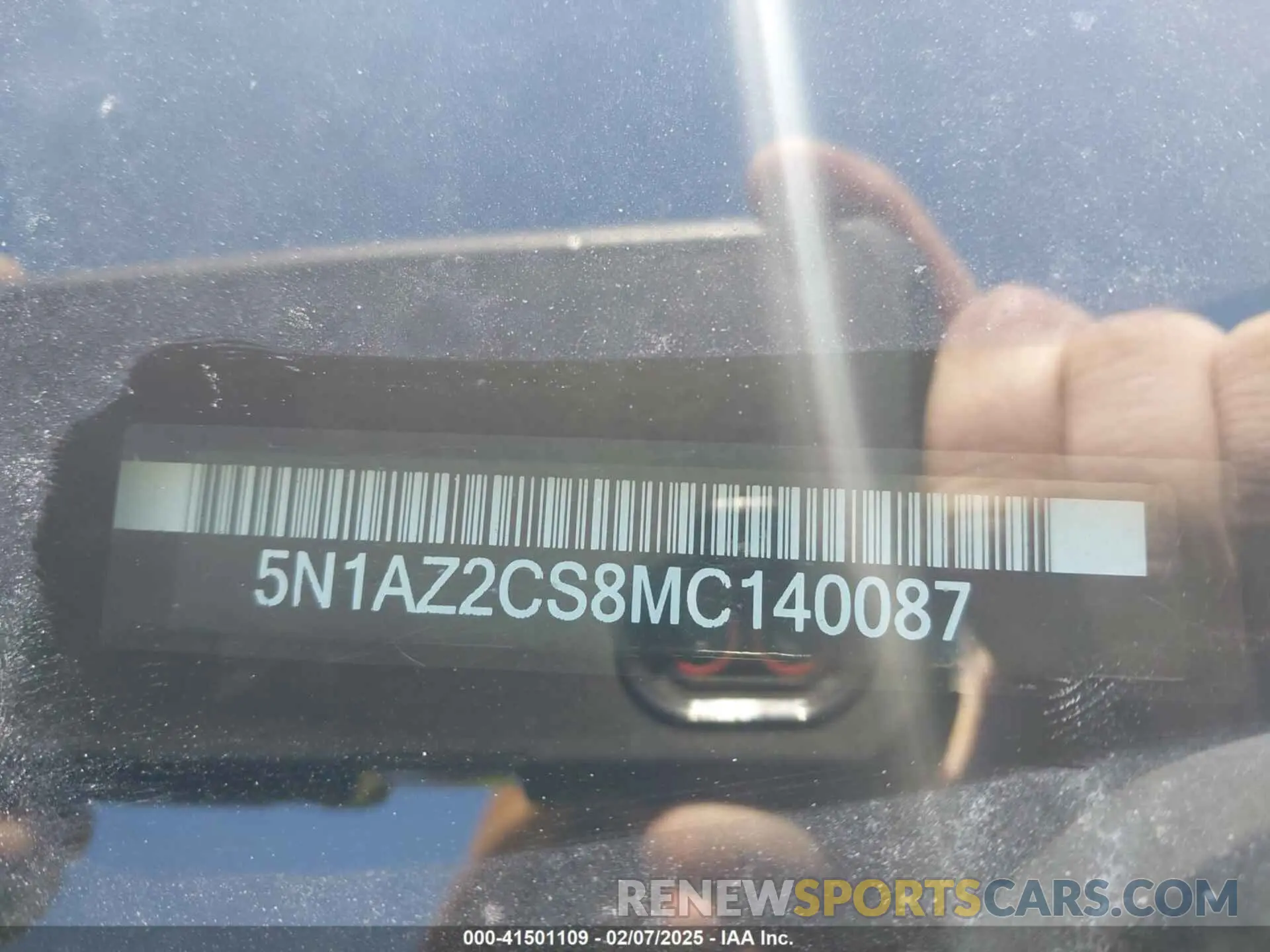 9 Photograph of a damaged car 5N1AZ2CS8MC140087 NISSAN MURANO 2021