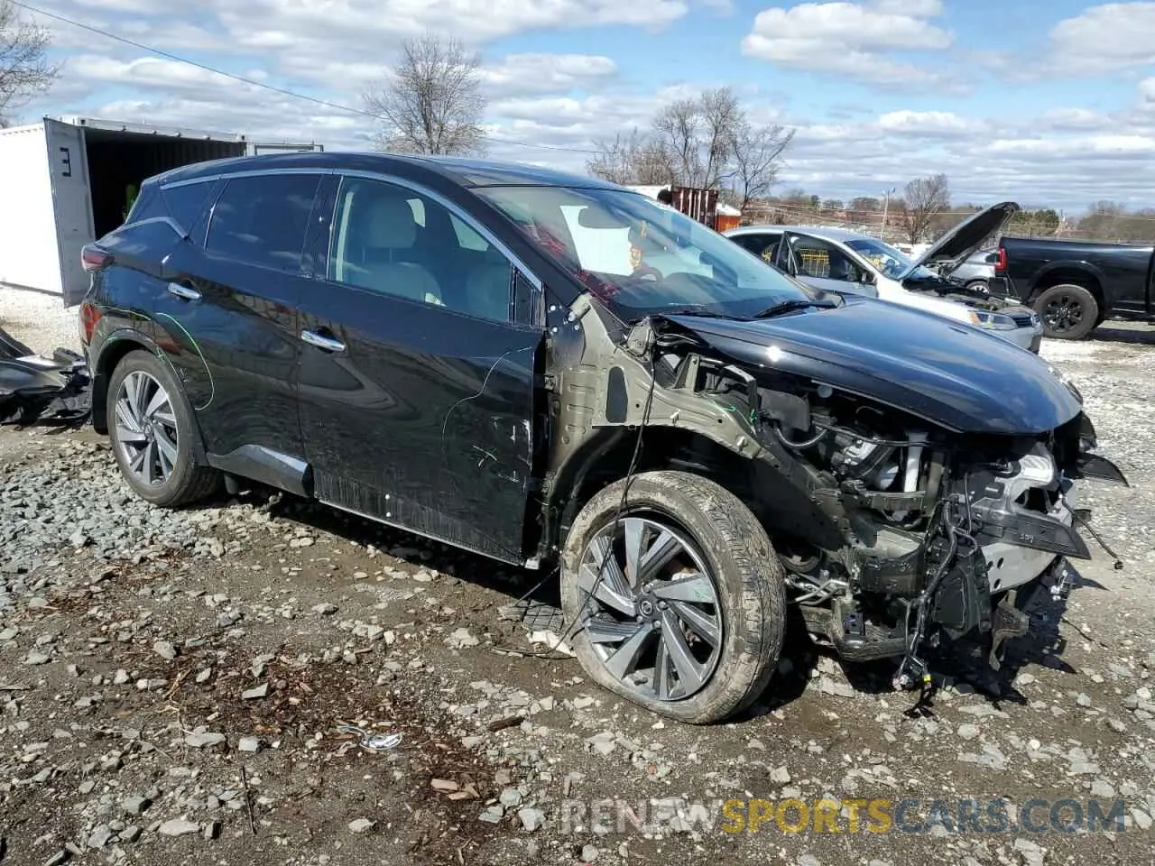 4 Photograph of a damaged car 5N1AZ2CS9MC115859 NISSAN MURANO 2021