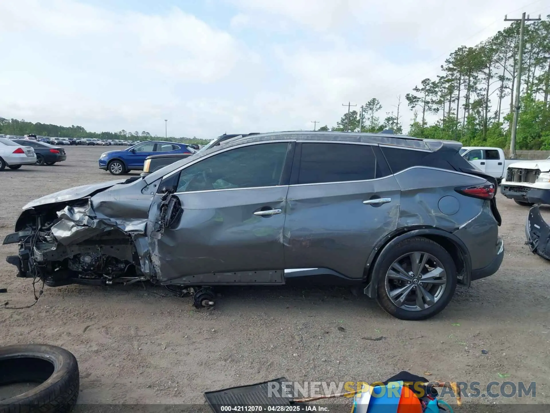 14 Photograph of a damaged car 5N1AZ2DJ0MC104920 NISSAN MURANO 2021