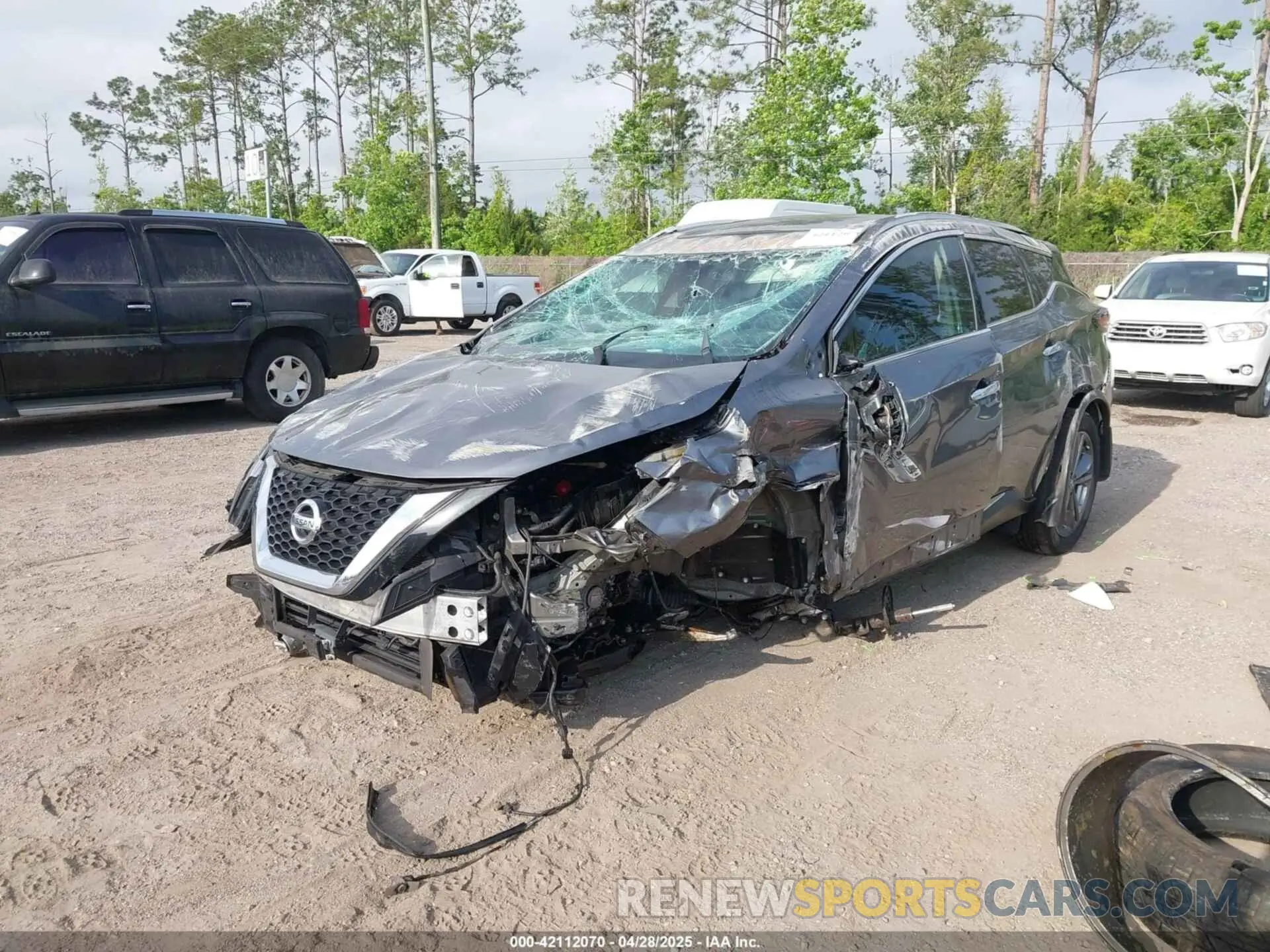 2 Photograph of a damaged car 5N1AZ2DJ0MC104920 NISSAN MURANO 2021