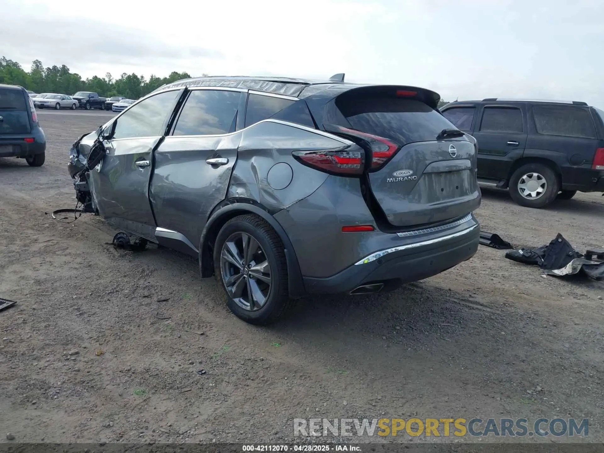 3 Photograph of a damaged car 5N1AZ2DJ0MC104920 NISSAN MURANO 2021