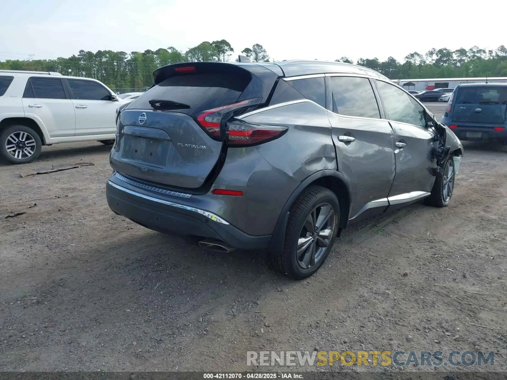 4 Photograph of a damaged car 5N1AZ2DJ0MC104920 NISSAN MURANO 2021