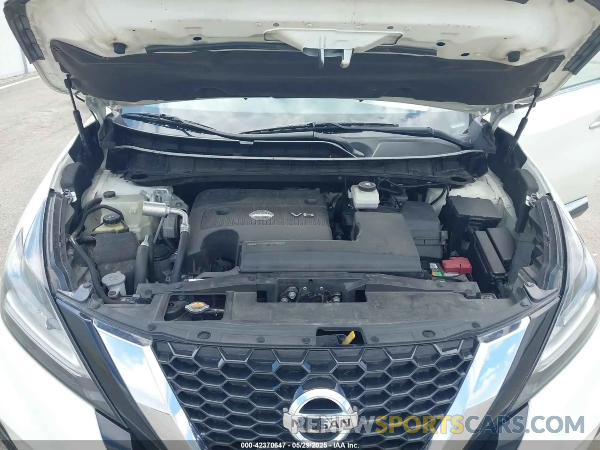 10 Photograph of a damaged car 5N1AZ2DJ1MC107034 NISSAN MURANO 2021