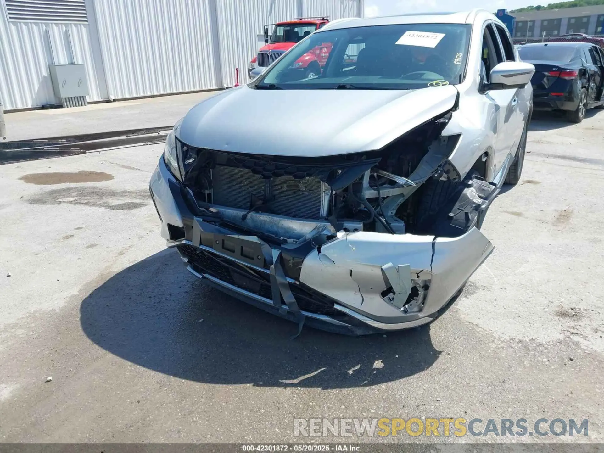 18 Photograph of a damaged car 5N1AZ2DJ2MC119905 NISSAN MURANO 2021