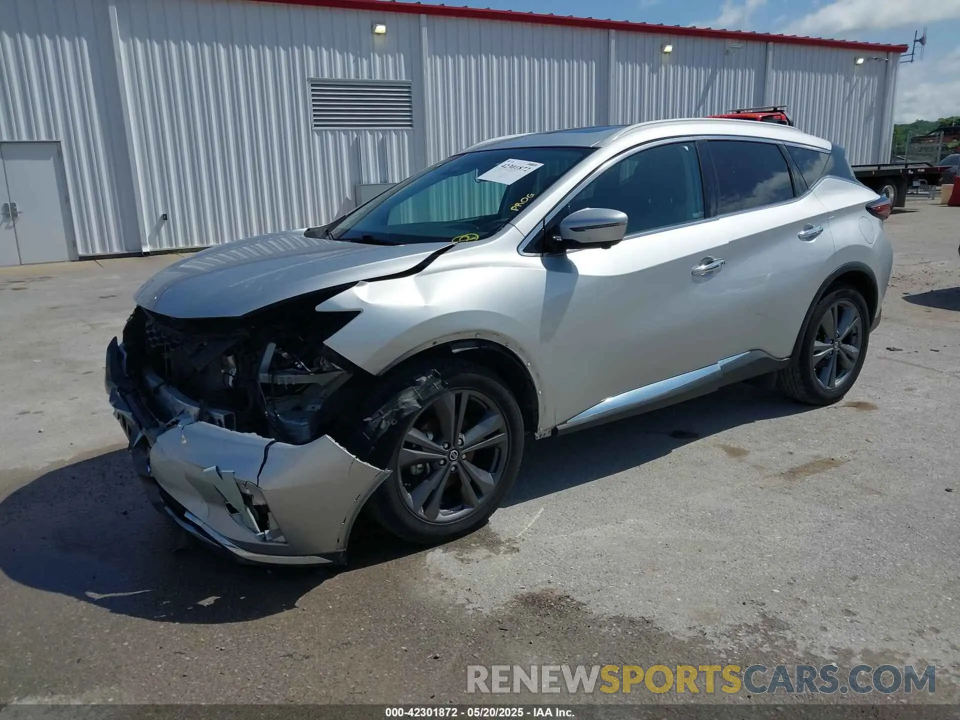 2 Photograph of a damaged car 5N1AZ2DJ2MC119905 NISSAN MURANO 2021