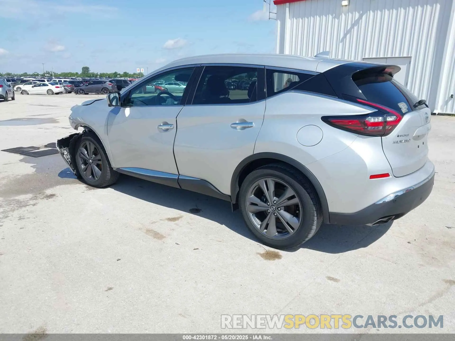 3 Photograph of a damaged car 5N1AZ2DJ2MC119905 NISSAN MURANO 2021