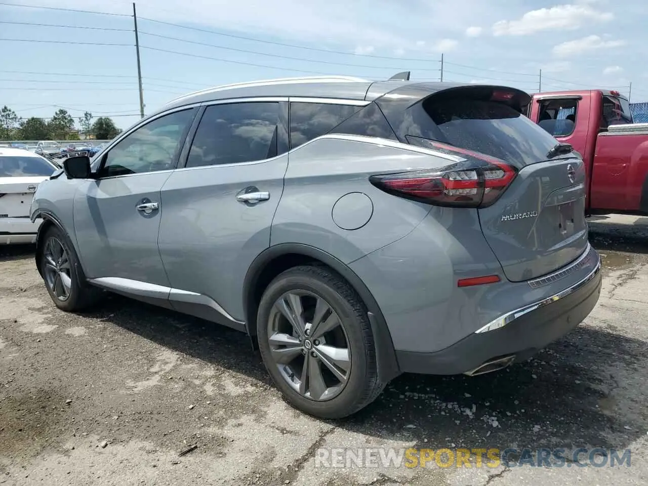 2 Photograph of a damaged car 5N1AZ2DJ3MC132873 NISSAN MURANO 2021