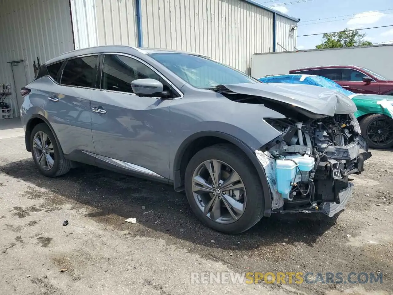 4 Photograph of a damaged car 5N1AZ2DJ3MC132873 NISSAN MURANO 2021