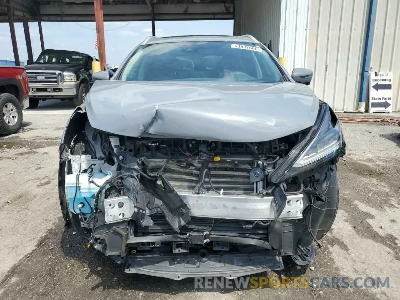 5 Photograph of a damaged car 5N1AZ2DJ3MC132873 NISSAN MURANO 2021