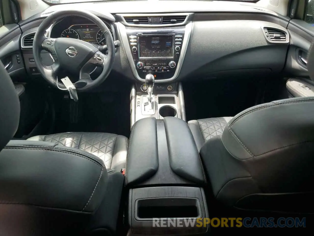 8 Photograph of a damaged car 5N1AZ2DJ3MC132873 NISSAN MURANO 2021