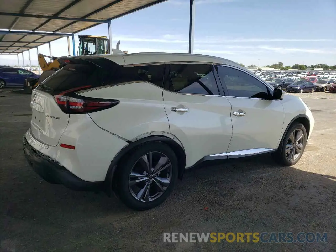 3 Photograph of a damaged car 5N1AZ2DJ6MC114593 NISSAN MURANO 2021