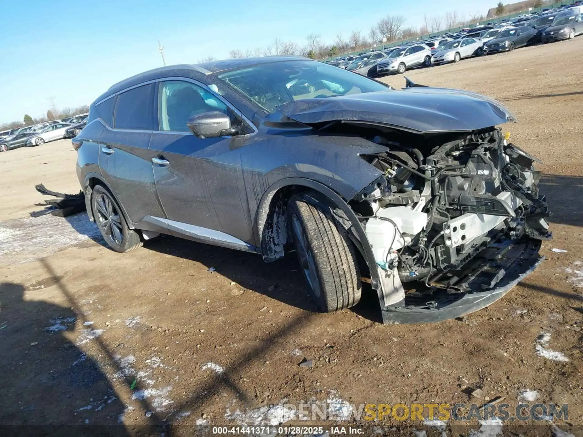 1 Photograph of a damaged car 5N1AZ2DS1MC138826 NISSAN MURANO 2021