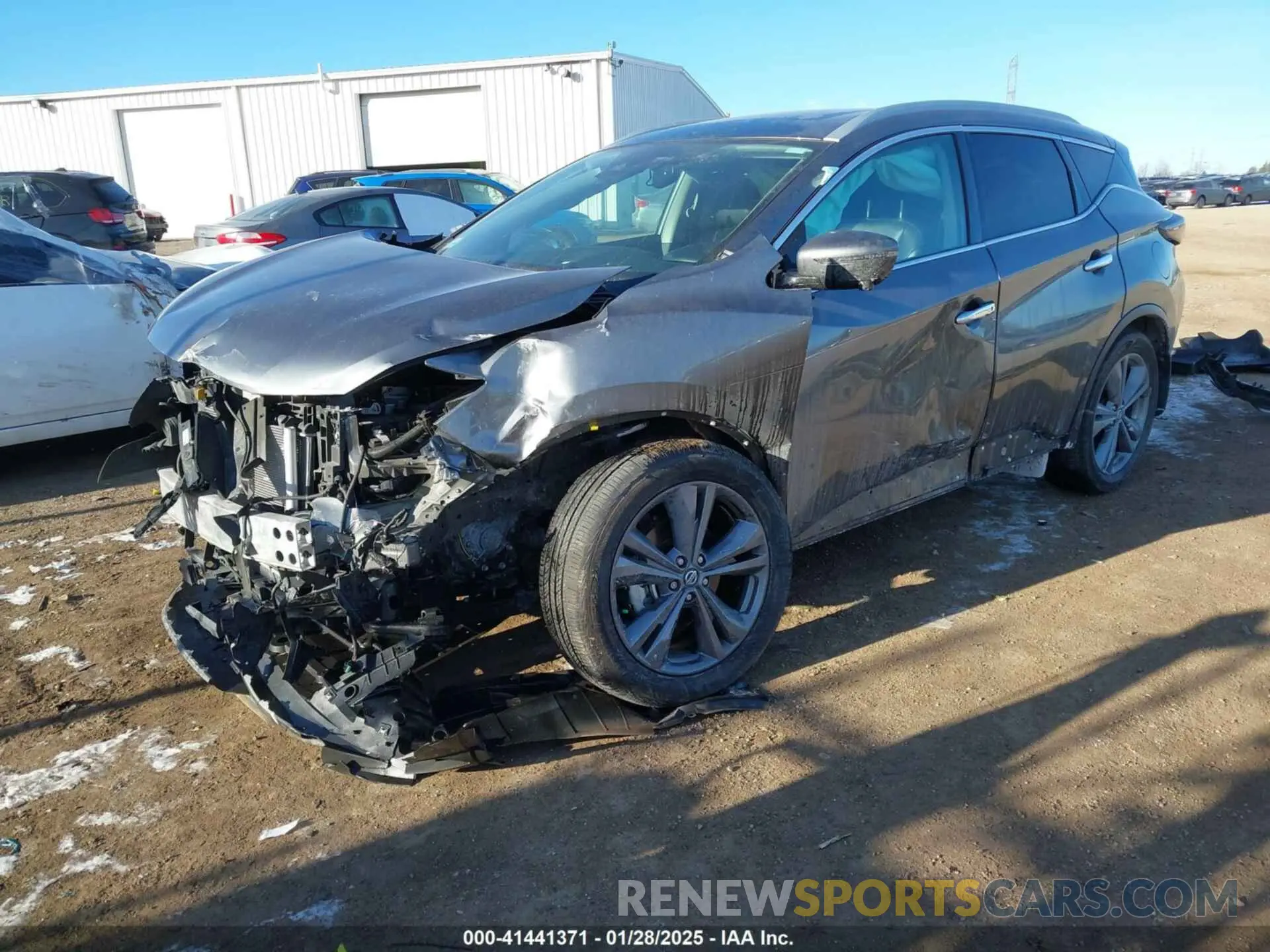 2 Photograph of a damaged car 5N1AZ2DS1MC138826 NISSAN MURANO 2021