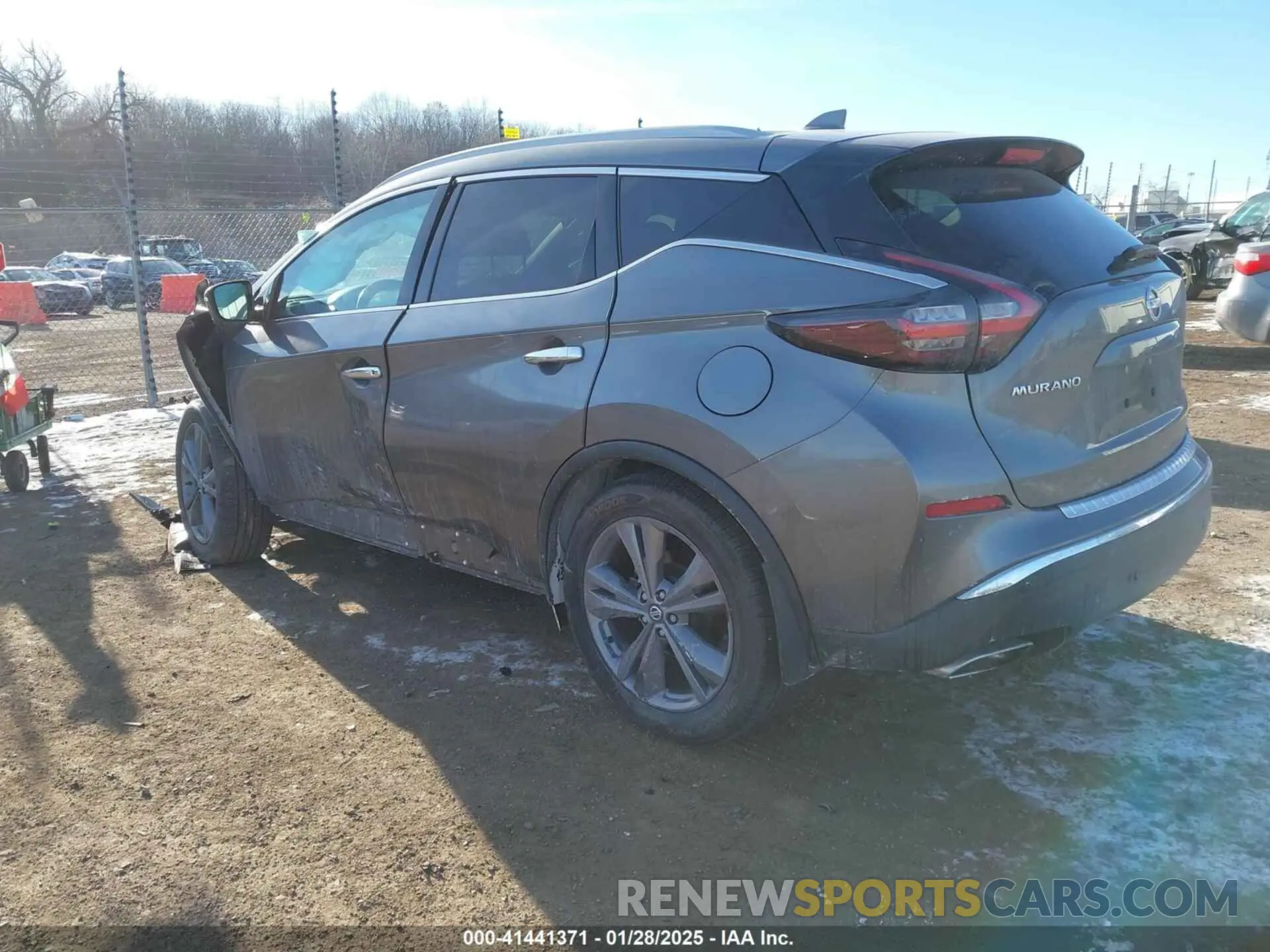 3 Photograph of a damaged car 5N1AZ2DS1MC138826 NISSAN MURANO 2021
