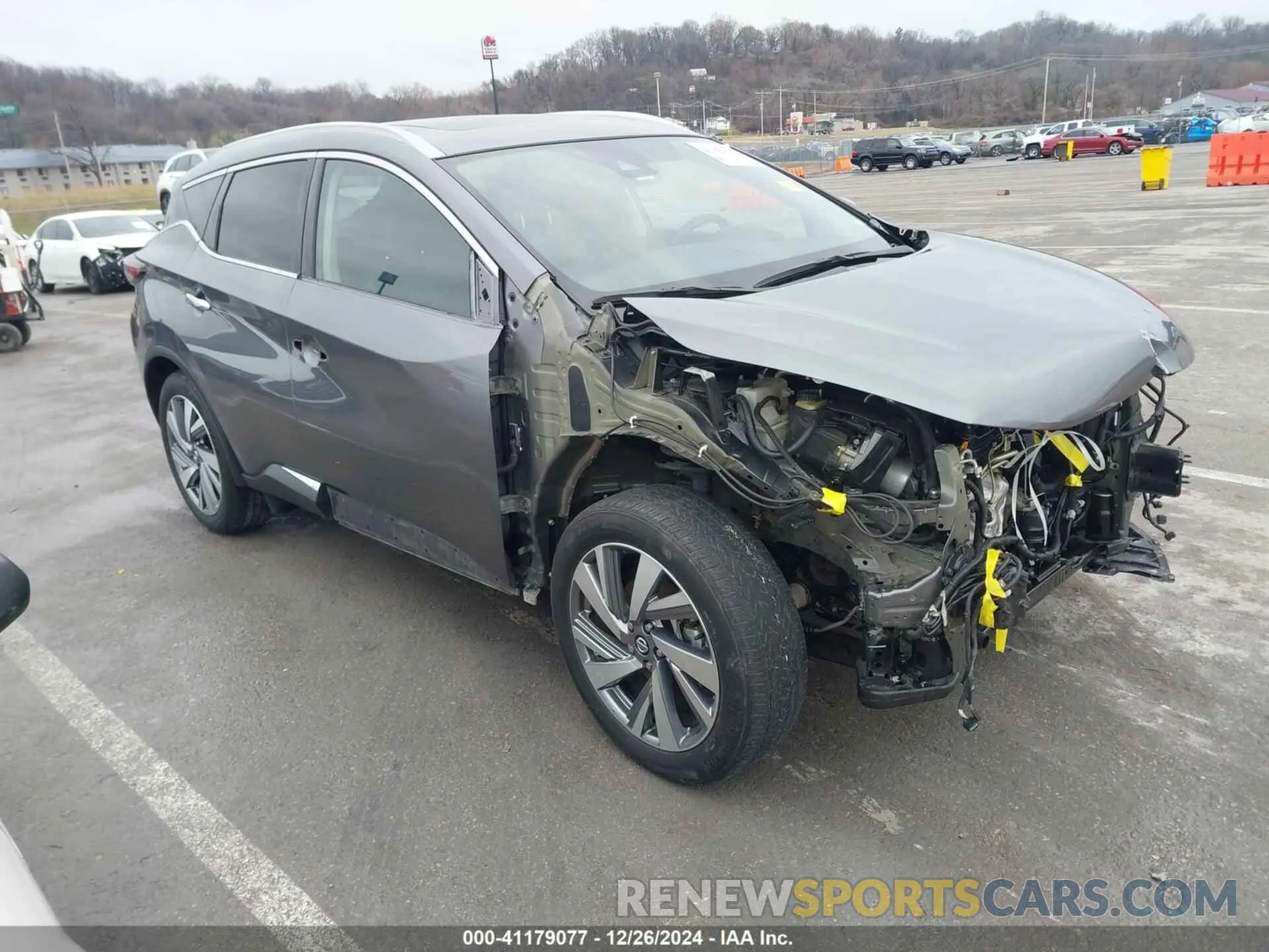 1 Photograph of a damaged car 5N1AZ2DS4MC128940 NISSAN MURANO 2021