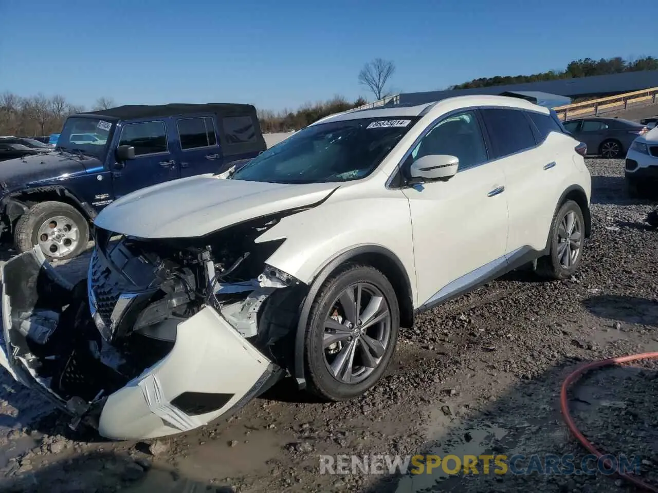 1 Photograph of a damaged car 5N1AZ2DS6MC104834 NISSAN MURANO 2021