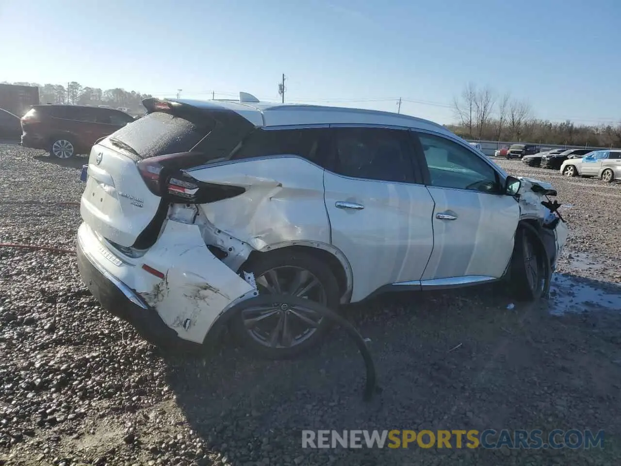 3 Photograph of a damaged car 5N1AZ2DS6MC104834 NISSAN MURANO 2021