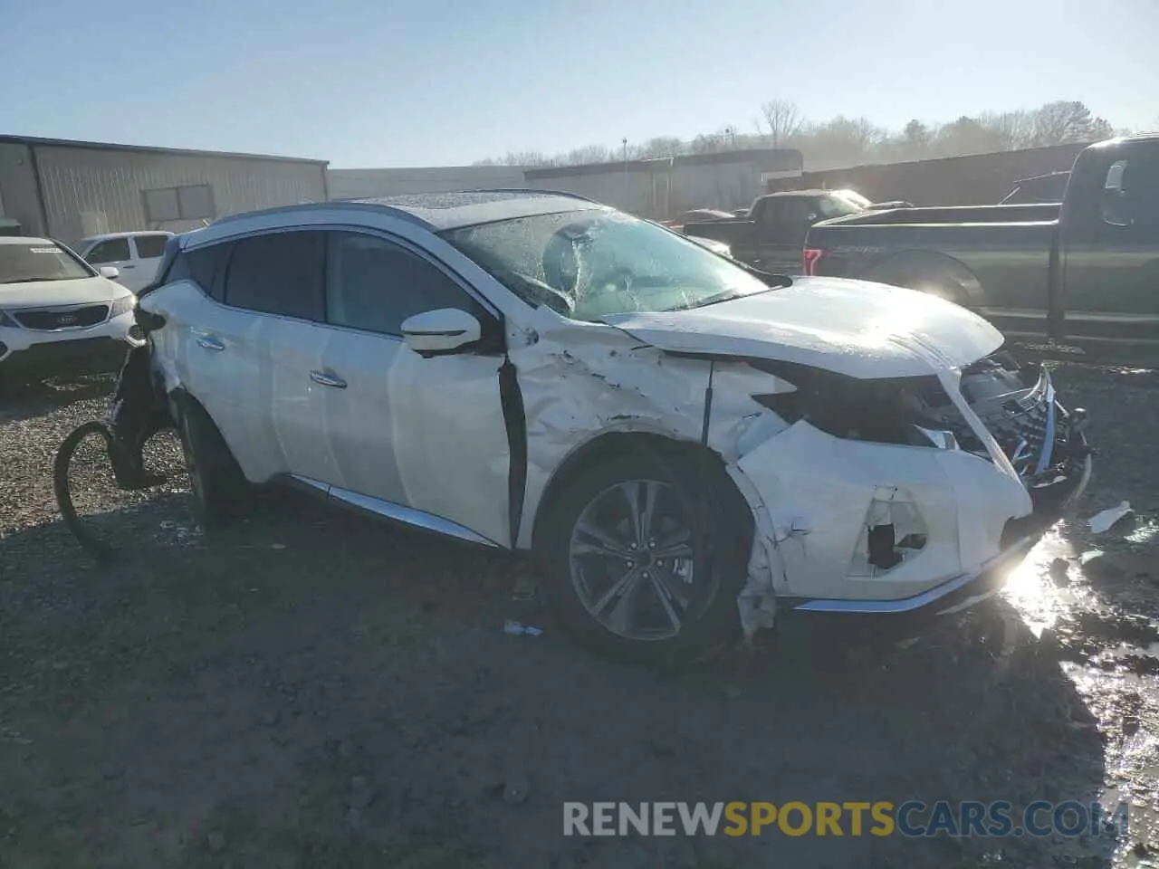 4 Photograph of a damaged car 5N1AZ2DS6MC104834 NISSAN MURANO 2021