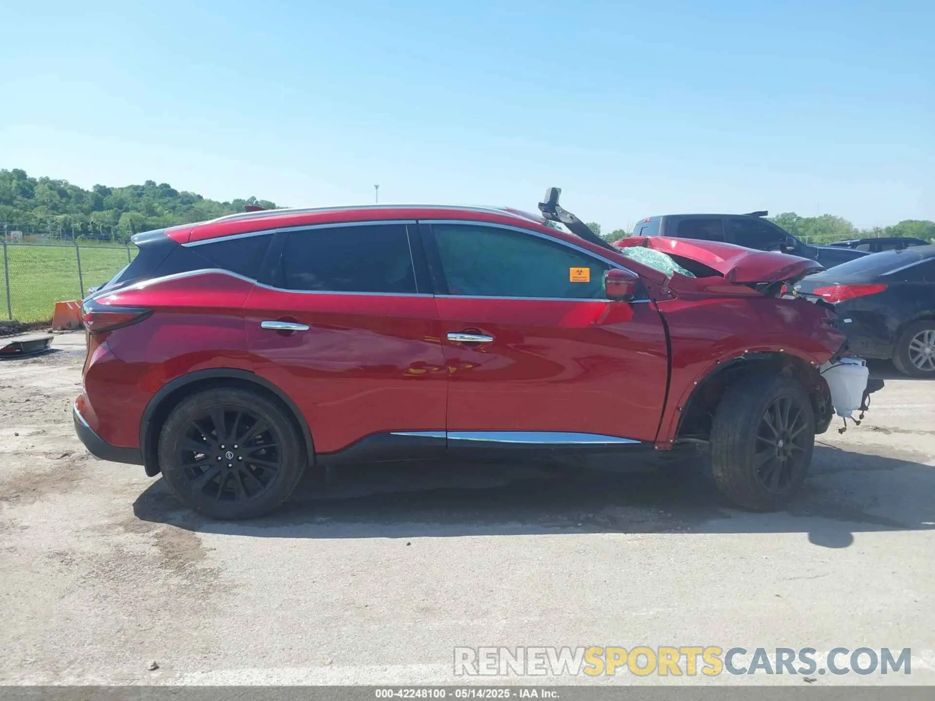 12 Photograph of a damaged car 5N1AZ2DS9MC121532 NISSAN MURANO 2021