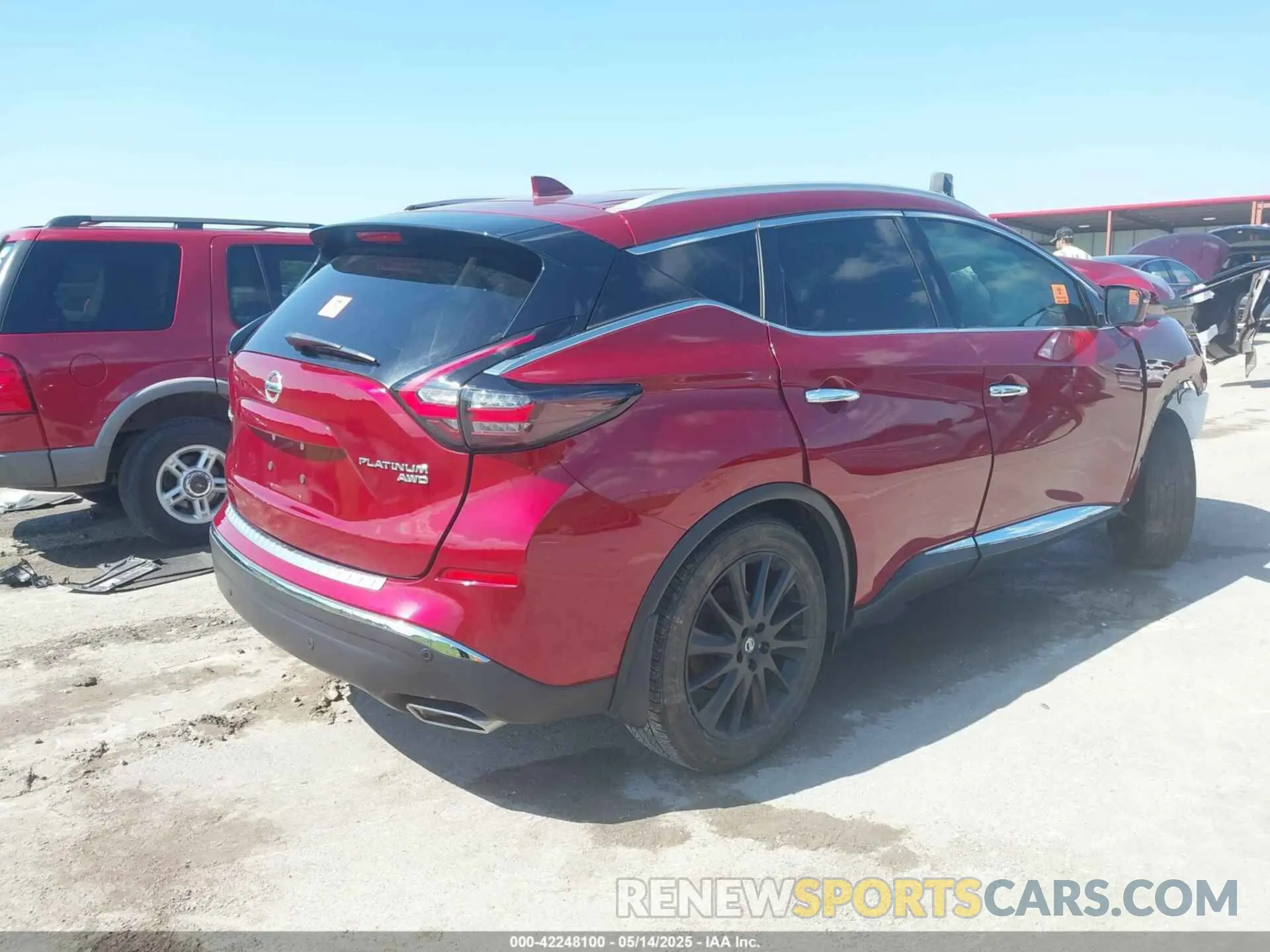 4 Photograph of a damaged car 5N1AZ2DS9MC121532 NISSAN MURANO 2021