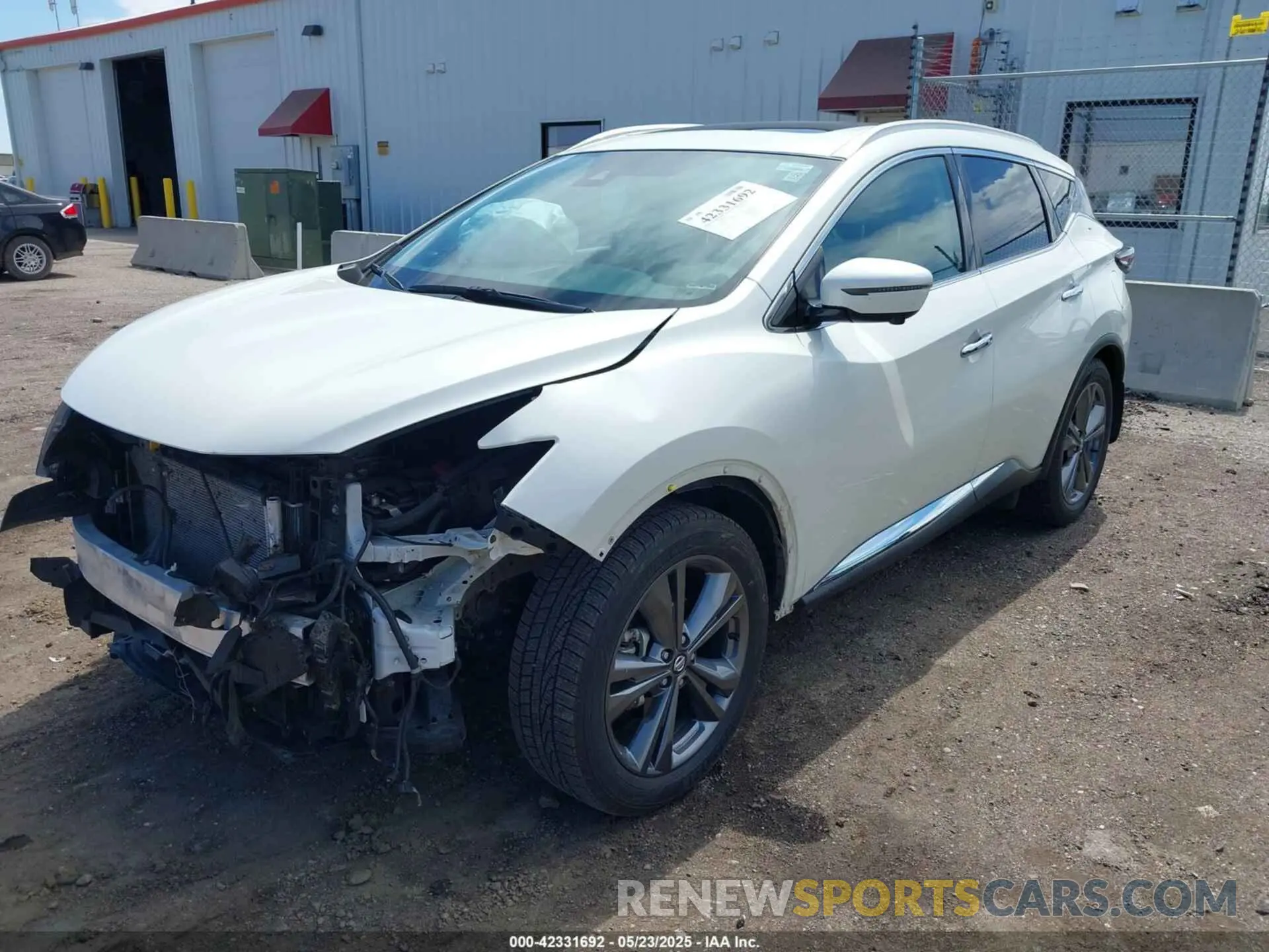 2 Photograph of a damaged car 5N1AZ2DSXMC113150 NISSAN MURANO 2021