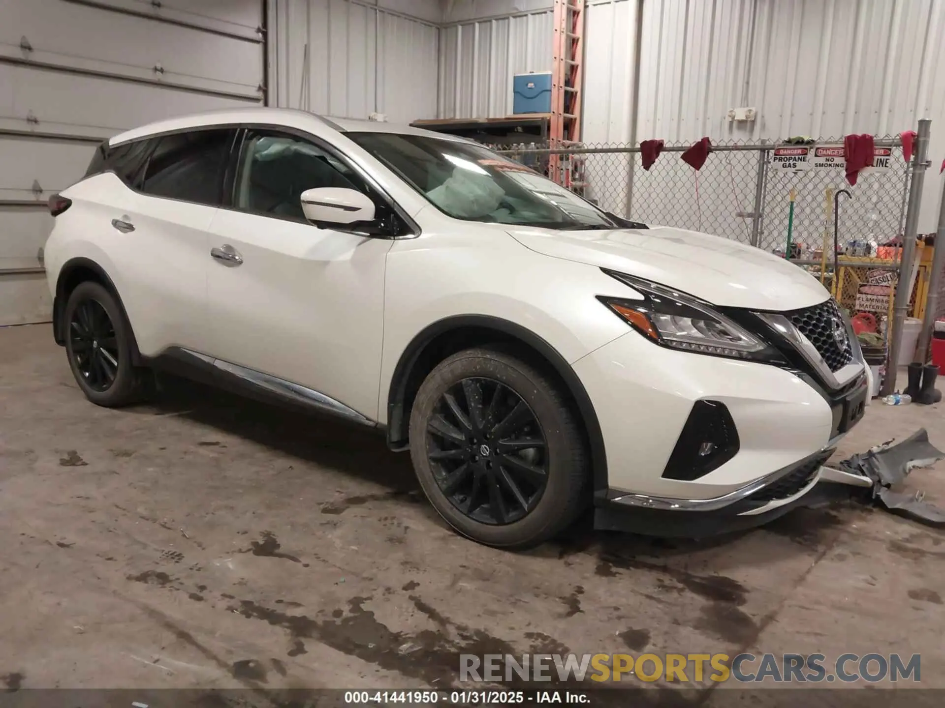 1 Photograph of a damaged car 5N1AZ2DSXMC138808 NISSAN MURANO 2021