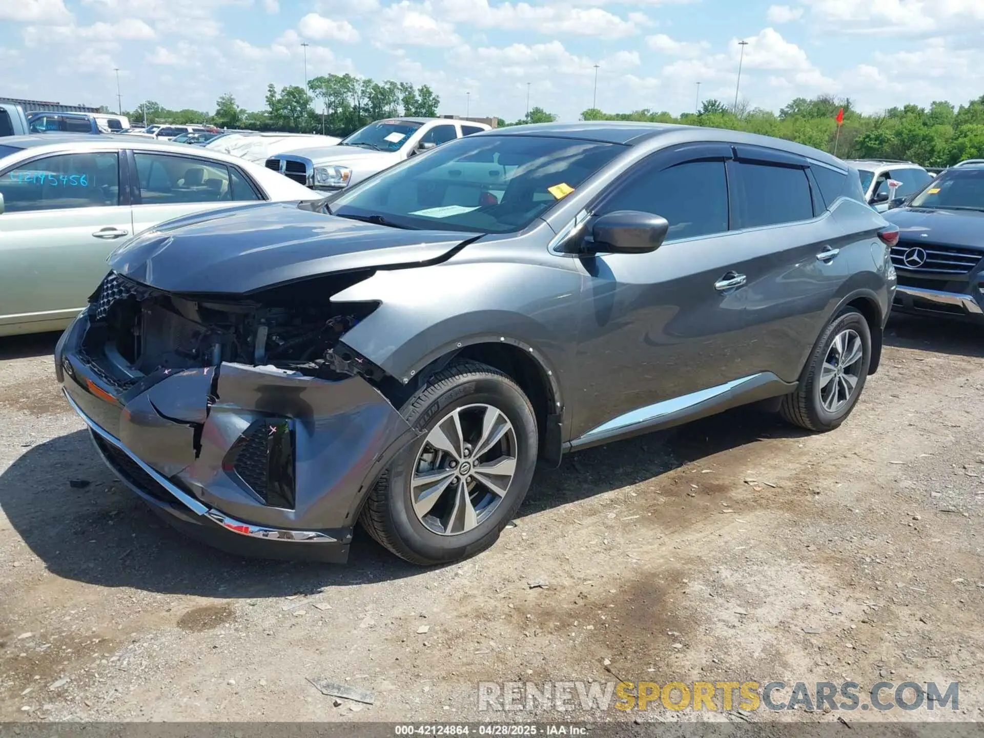 2 Photograph of a damaged car 5N1AZ2AJ1NC121554 NISSAN MURANO 2022