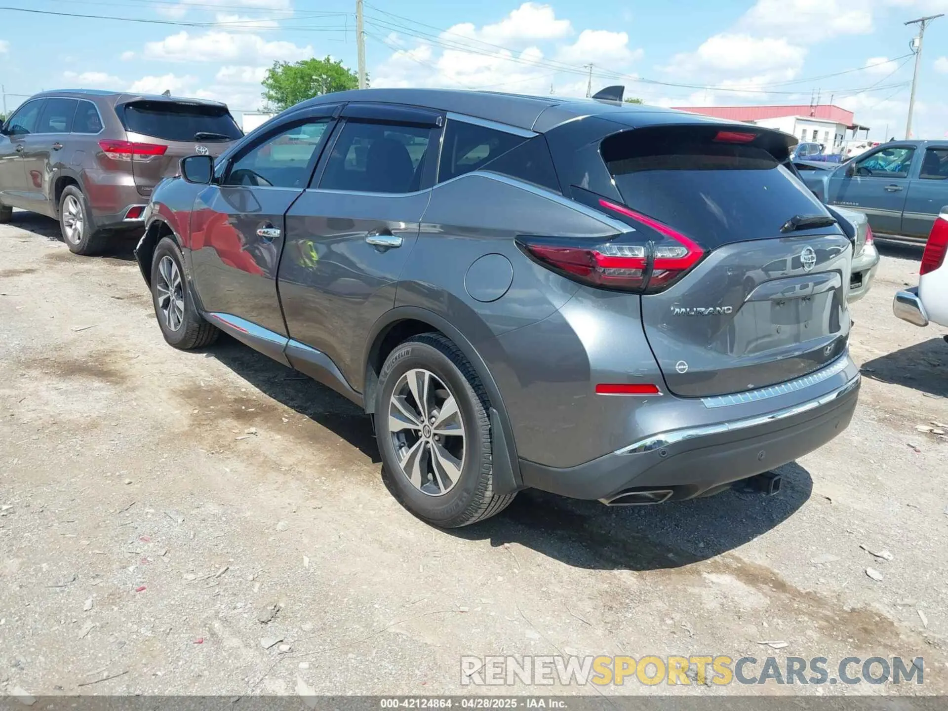 3 Photograph of a damaged car 5N1AZ2AJ1NC121554 NISSAN MURANO 2022