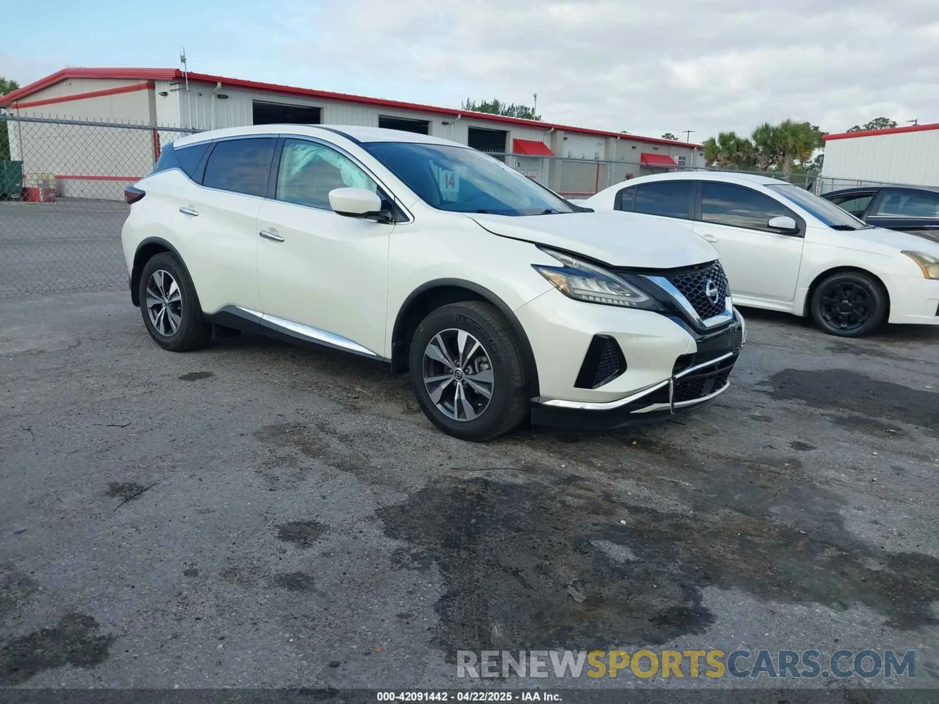 1 Photograph of a damaged car 5N1AZ2AJ8NC121311 NISSAN MURANO 2022