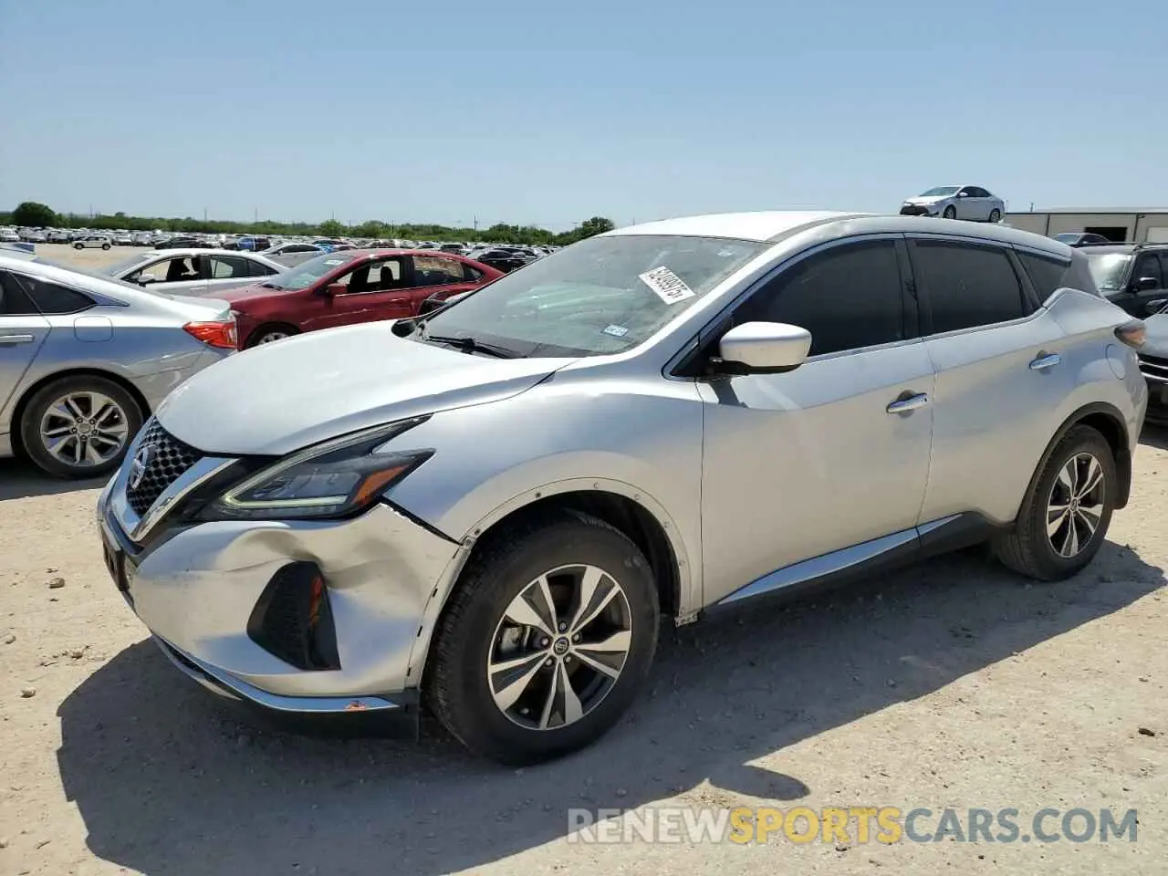 1 Photograph of a damaged car 5N1AZ2AJ8NC122720 NISSAN MURANO 2022