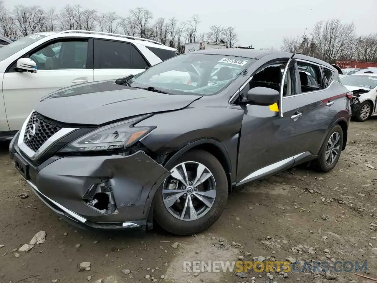 1 Photograph of a damaged car 5N1AZ2AJ9NC123679 NISSAN MURANO 2022