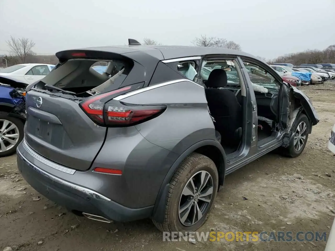 3 Photograph of a damaged car 5N1AZ2AJ9NC123679 NISSAN MURANO 2022