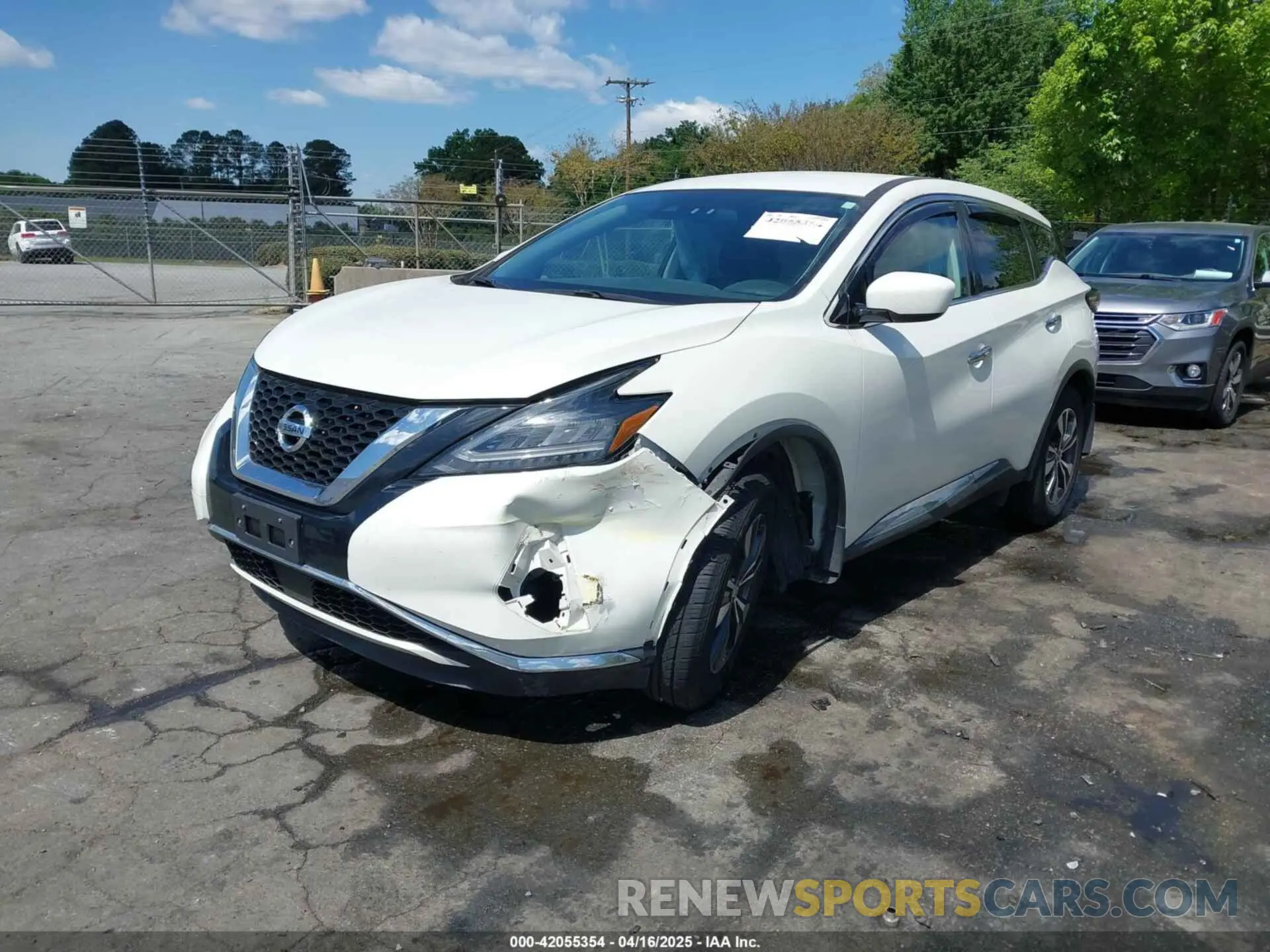 2 Photograph of a damaged car 5N1AZ2AS0NC115785 NISSAN MURANO 2022