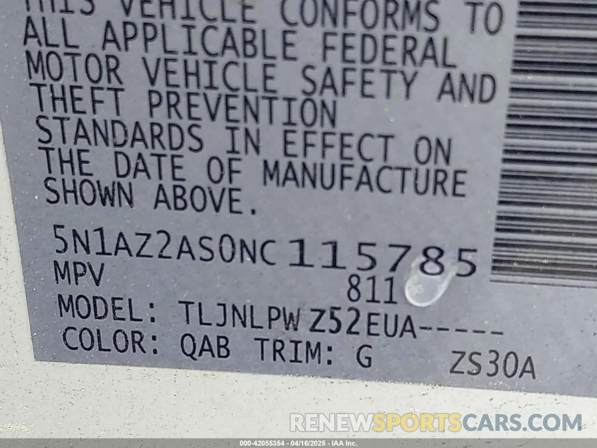 9 Photograph of a damaged car 5N1AZ2AS0NC115785 NISSAN MURANO 2022