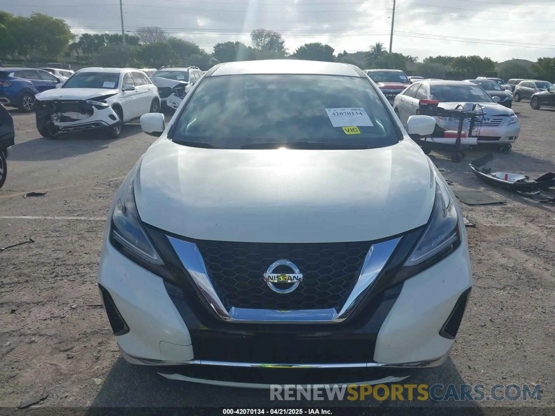 13 Photograph of a damaged car 5N1AZ2ASXNC121965 NISSAN MURANO 2022
