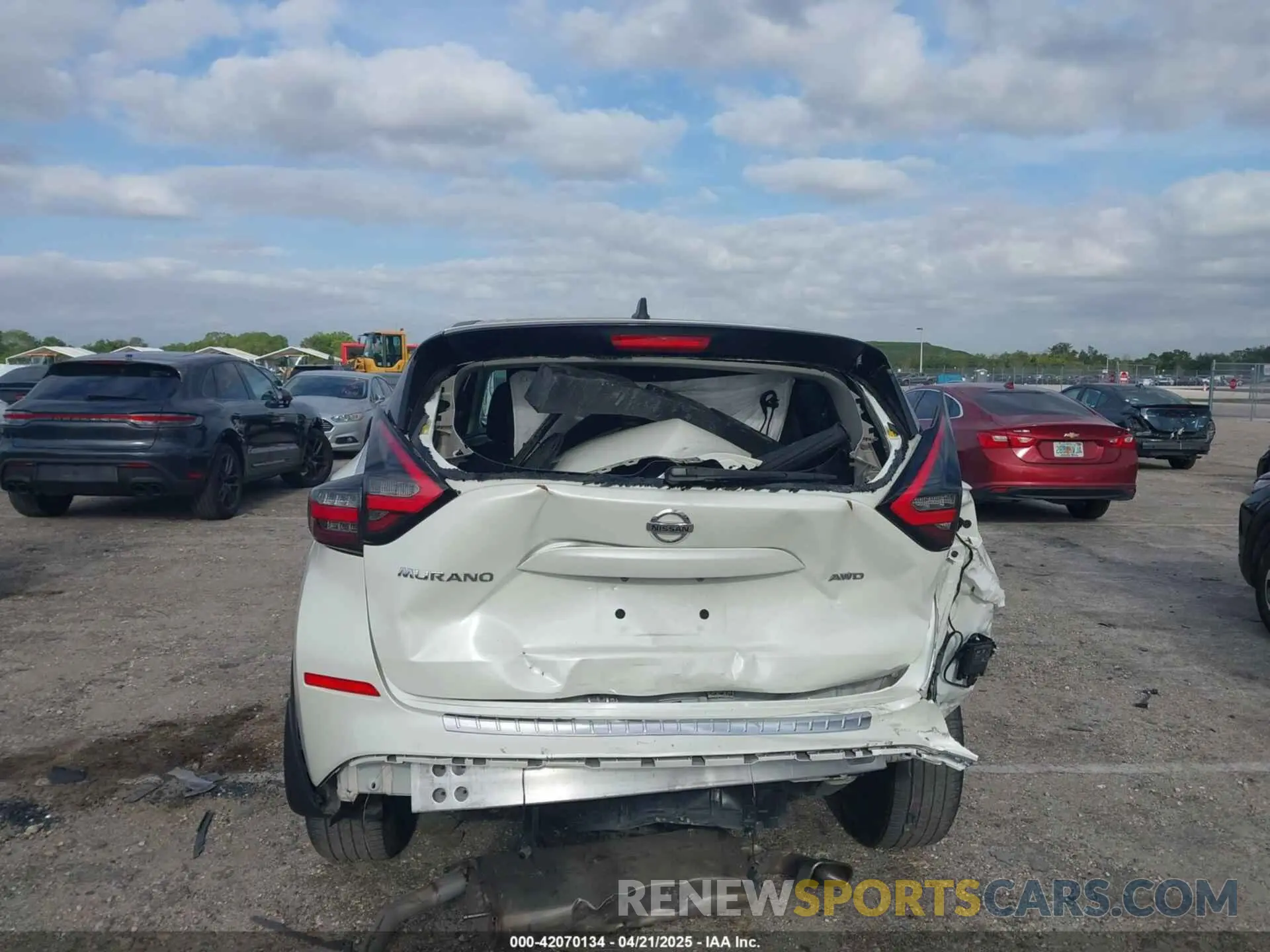 6 Photograph of a damaged car 5N1AZ2ASXNC121965 NISSAN MURANO 2022