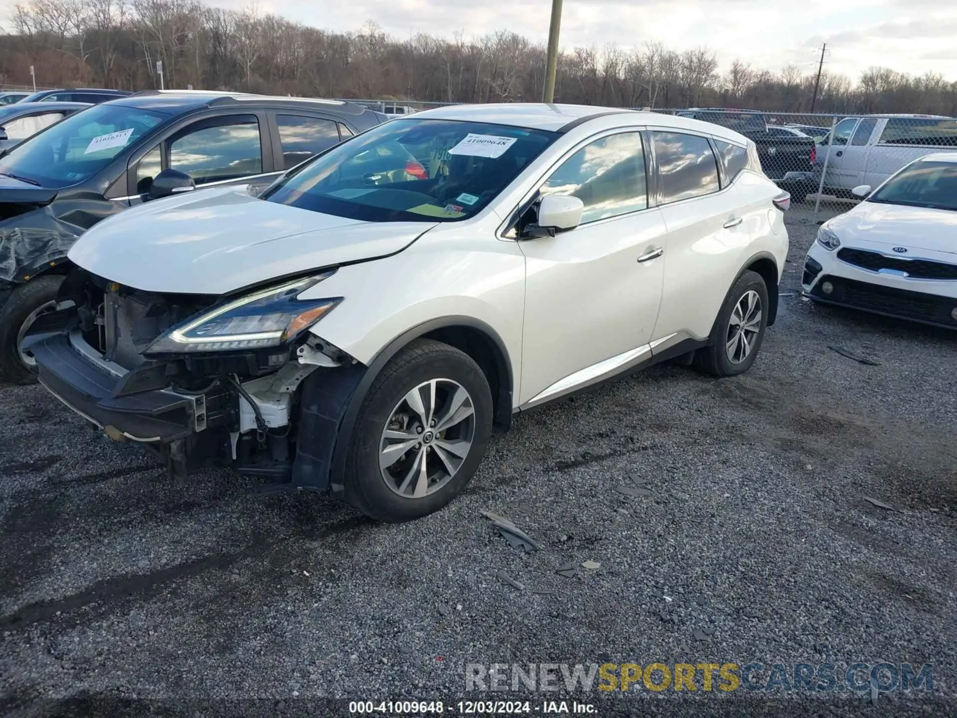 2 Photograph of a damaged car 5N1AZ2ASXNC123862 NISSAN MURANO 2022