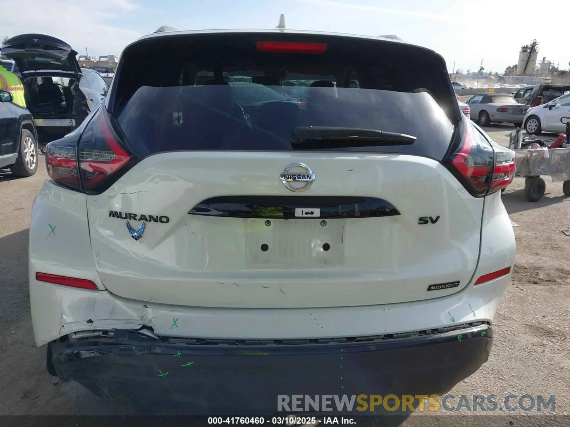 16 Photograph of a damaged car 5N1AZ2BJ0NC126775 NISSAN MURANO 2022