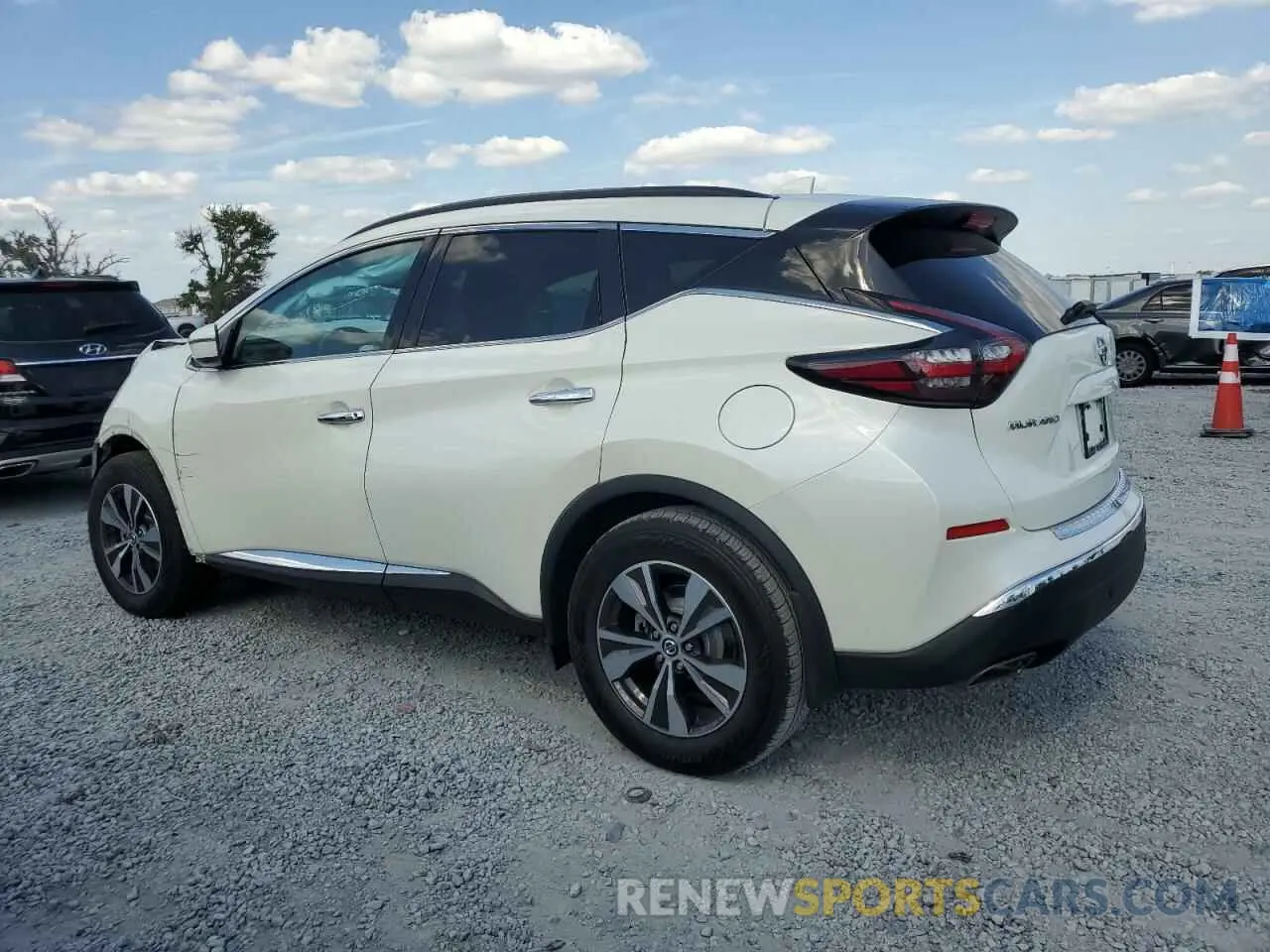 2 Photograph of a damaged car 5N1AZ2BJ2NC117138 NISSAN MURANO 2022