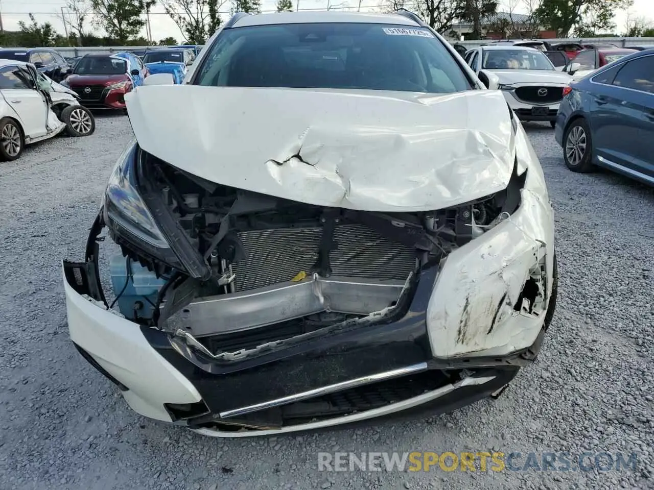 5 Photograph of a damaged car 5N1AZ2BJ2NC117138 NISSAN MURANO 2022