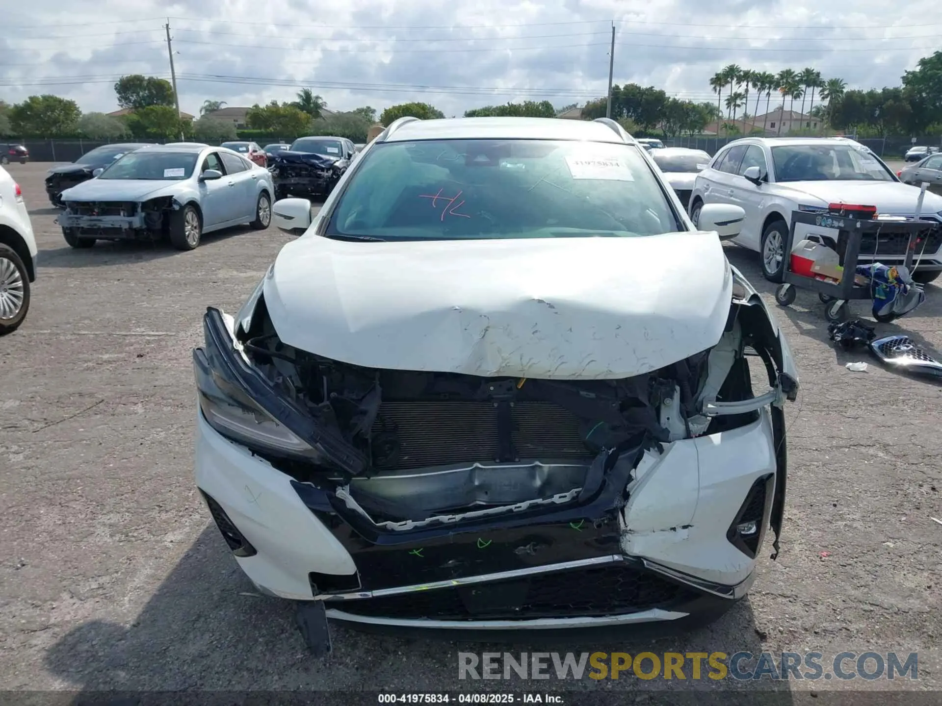 13 Photograph of a damaged car 5N1AZ2BJ3NC117536 NISSAN MURANO 2022