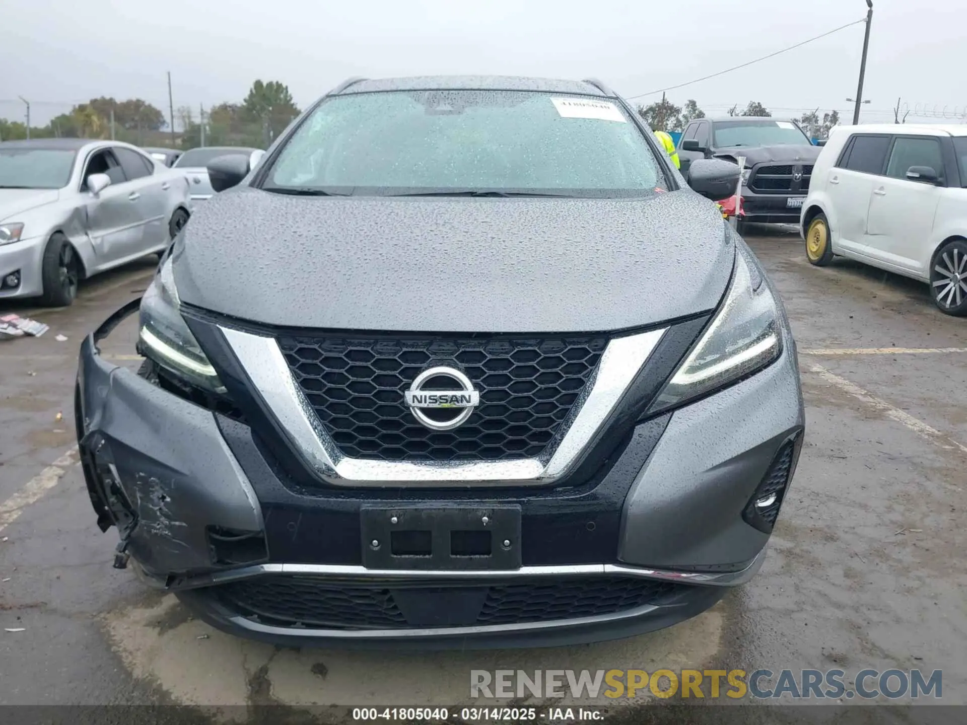 12 Photograph of a damaged car 5N1AZ2BJ9NC113393 NISSAN MURANO 2022
