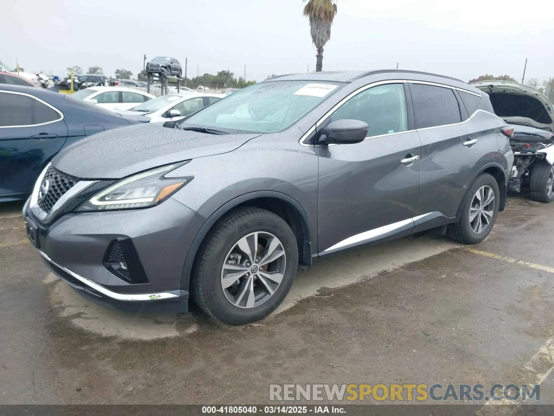 2 Photograph of a damaged car 5N1AZ2BJ9NC113393 NISSAN MURANO 2022