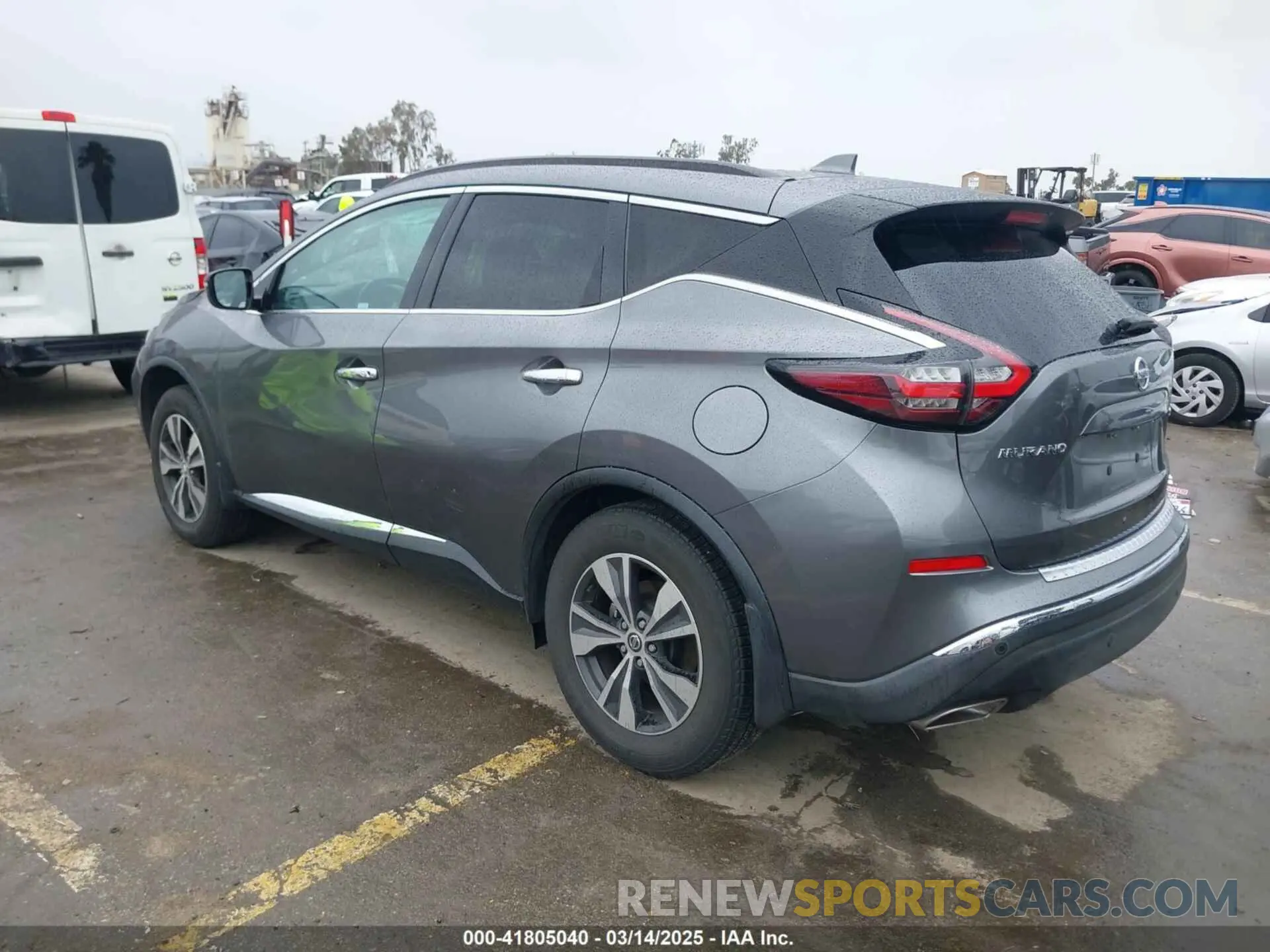 3 Photograph of a damaged car 5N1AZ2BJ9NC113393 NISSAN MURANO 2022