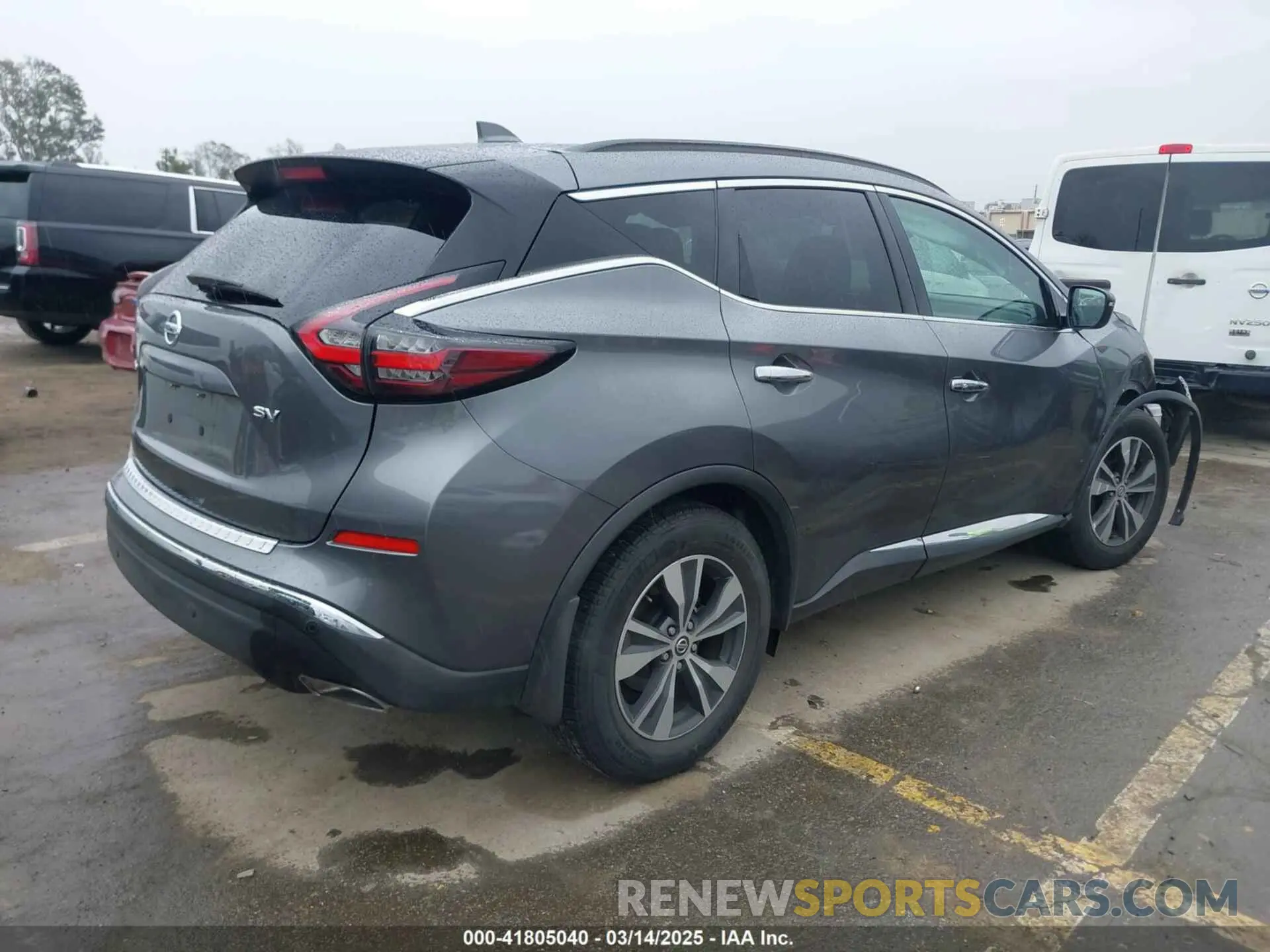 4 Photograph of a damaged car 5N1AZ2BJ9NC113393 NISSAN MURANO 2022