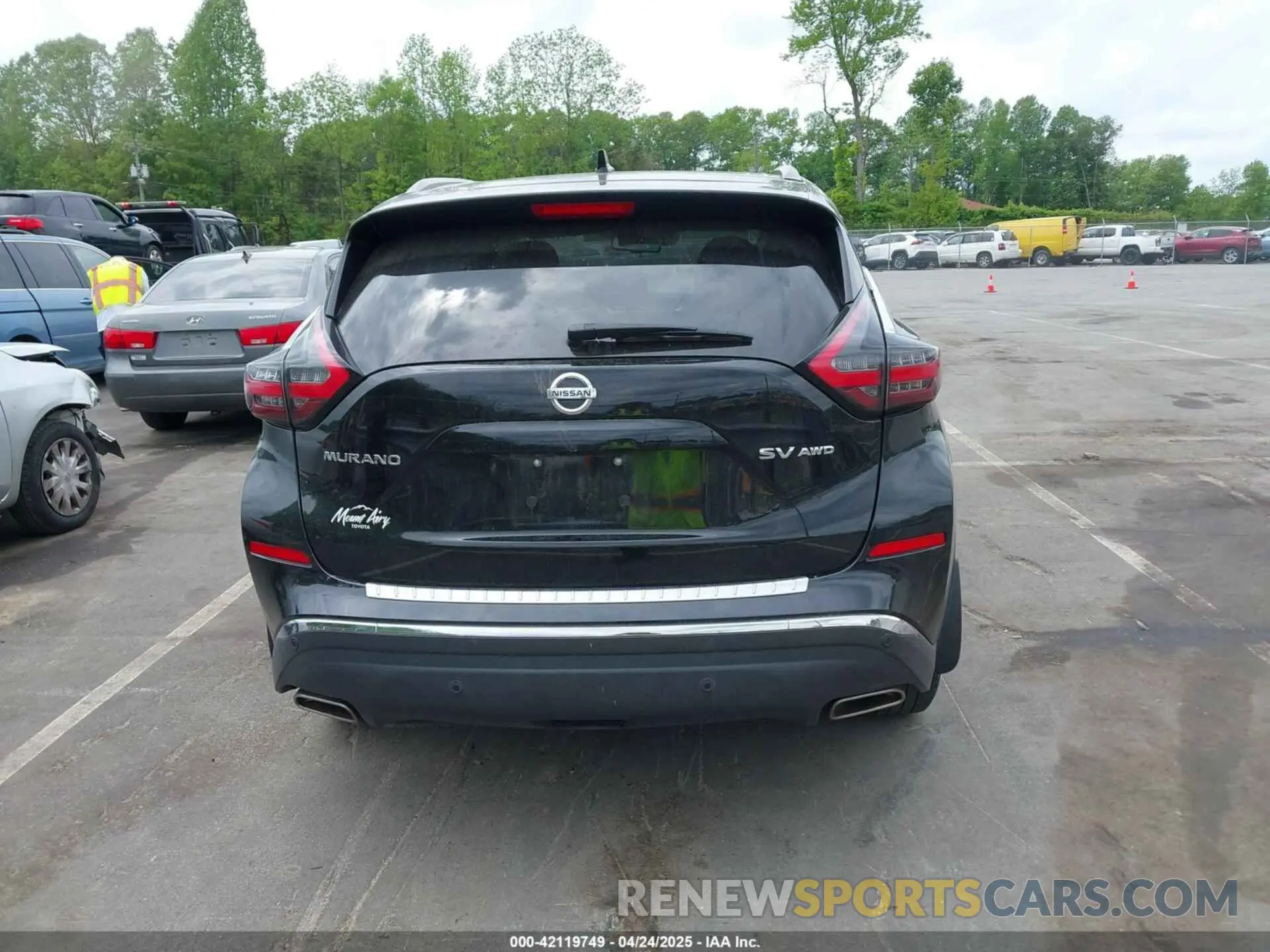16 Photograph of a damaged car 5N1AZ2BSXNC124539 NISSAN MURANO 2022
