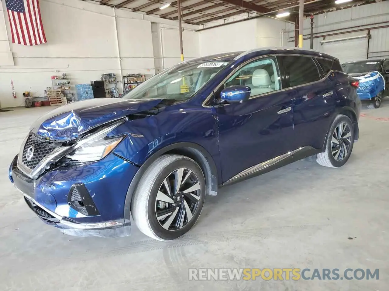 1 Photograph of a damaged car 5N1AZ2CJ1NC113032 NISSAN MURANO 2022